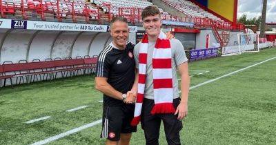 Hamilton Accies midfielder is third player to sign contract extension today