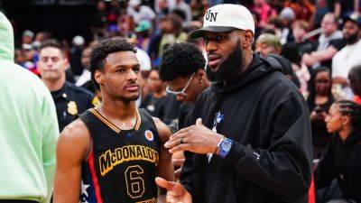 LeBron and Bronny James join list of top NBA father-son duos - ESPN