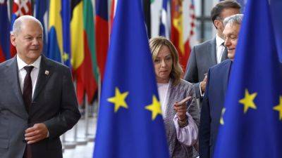 Olaf Scholz - Pedro Sánchez - Emmanuel Macron - Viktor Orban - EU Summit: Top jobs deal sealed despite opposition from Meloni and Orbán - euronews.com - France - Ukraine - Germany - Netherlands - Spain - Portugal - Italy - Eu - Hungary - Poland - Greece