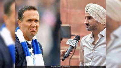 "Keep Your Rubbish...": Harbhajan Singh's Fiery Reply To Michael Vaughan On T20 WC Venue Conspiracy