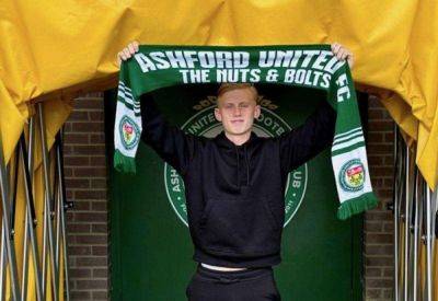 Ashford United manager Danny Kedwell predicting a big future for his new signing from Charlton Athletic