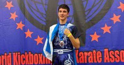 Dumfries teenager lands silver medal at World Kickboxing Association’s world championships