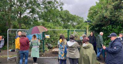 LIVE: Ryebank Fields 'standoff' as residents 'guard entrance' of controversial development - updates - manchestereveningnews.co.uk