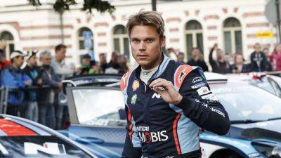 Rallying-Mikkelsen leads in Poland with Rovanpera close behind