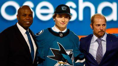 Sharks select Macklin Celebrini with No. 1 pick in NHL Draft