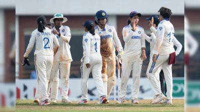 India Posts Highest-Ever Score In Women's Test Cricket
