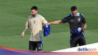 Argentina Vs Peru: Messi dan Scaloni Dipastikan Absen