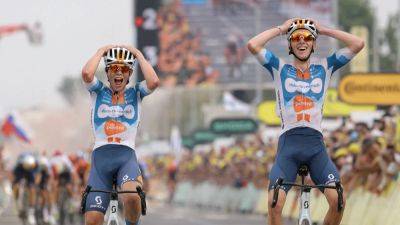 Ireland's Ben Healy surges but Romain Bardet wins Tour de France opening stage