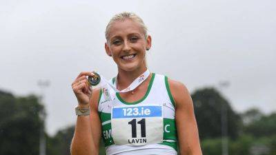 Sarah Lavin splashes to victory on route to breaking Derval O'Rourke's National Championships record