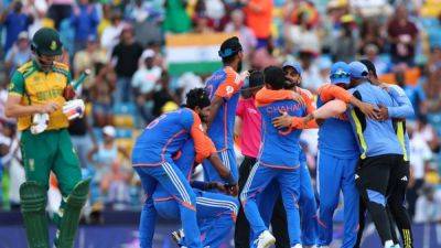 India edge S Africa in thriller to win T20 World Cup title