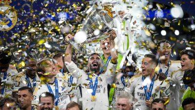 Real Madrid beat Dortmund 2-0 for record 15th Champions League title