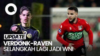 Komisi III DPR Setujui Naturalisasi Calvin Verdonk dan Jens Raven - sport.detik.com - Indonesia