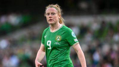 Amber Barrett - Amber Barrett insists harsh lessons will make Ireland stronger - rte.ie - Sweden - Scotland - Ireland - county Green