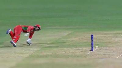 T20 World Cup 2024: Oman Wicket-Keeper's Run-Out Blunder That Proved Costly vs Namibia - Watch