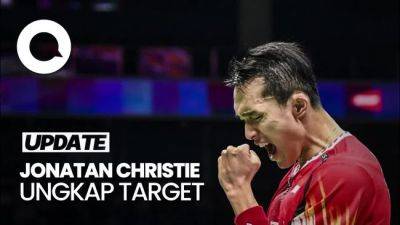 Jonatan Christie - Target Jojo di Turnamen Indonesia Open 2024 - sport.detik.com - Indonesia