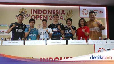 Jonatan Christie - Anthony Sinisuka Ginting - Ricky Soebagdja - Menantikan Drama Seru dan Menarik dari Indonesia Open 2024 - sport.detik.com - Indonesia