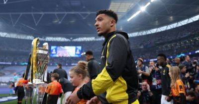 Jadon Sancho makes statement ahead of Manchester United transfer decision