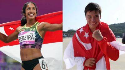 Shanti Pereira, Maximilian Maeder win top honours at Singapore Sports Awards