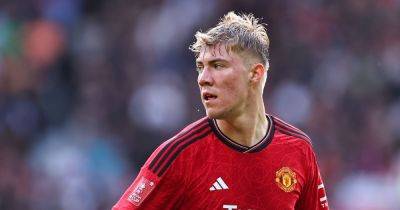 Rasmus Hojlund sends emotional message to player linked with £34m Manchester United transfer