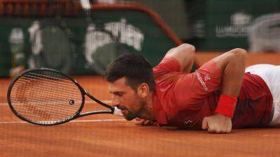 Injury-hit Novak Djokovic digs deep to make French Open last eight