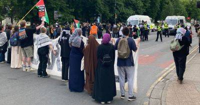 Live updates as pro-Palestine protest brings traffic in Cardiff to standstill