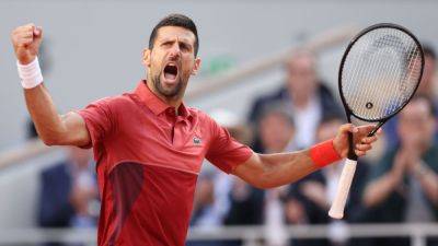 Novak Djokovic wins record 370th Grand Slam match at French Open - ESPN