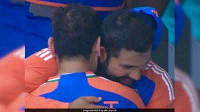 Watch: Virat Kohli, Rohit Sharma Cry In Each Other's Arms, Sign Off From T20Is With Historic Win