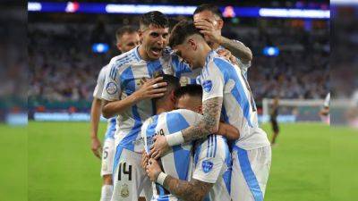 Copa America: No Lionel Messi, No Problem As Argentina Down Peru; Canada Advance