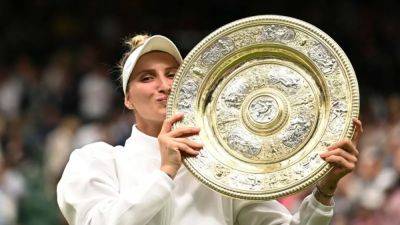 Wimbledon champion Vondrousova expects tough matches from first round