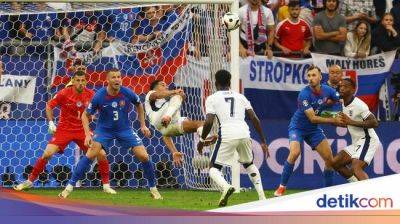 Euro 2024: Inggris Vs Slovakia 1-1, Lanjut ke Extra Time