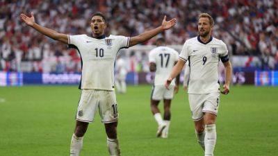 Euro 2024: England's Kane lauds incredible Jude Bellingham goal - ESPN