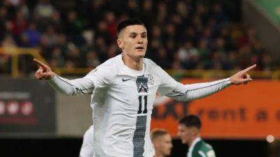 Zlatan Ibrahimovic - Benjamin Sesko - International - Slovenia's talented striker Sesko sure to attract attention - channelnewsasia.com - Sweden - Germany - Slovenia