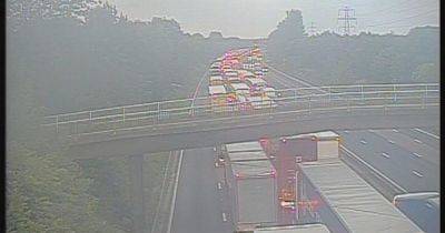 M6 traffic live: Multiple lanes closed after five-lorry smash with major disruption expected