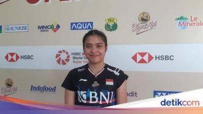Gregoria Mariska Tunjung - Lolos 16 Besar, Gregoria Fokus Recovery Cedera Ankle Kanan - sport.detik.com