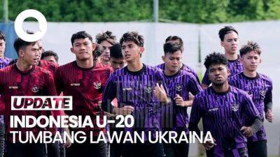 Indonesia U-20 Vs Ukraina U-23: Garuda Muda Dicukur 0-3 - sport.detik.com - Indonesia