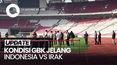 PSSI Tinjau Stadion GBK Jelang Indonesia vs Irak, Apa Hasilnya?