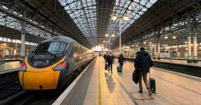 Trains between Manchester and London suspended after person dies on railway line