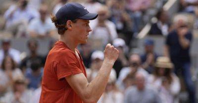 French Open day 10: Jannik Sinner top of the pile as Novak Djokovic forced out