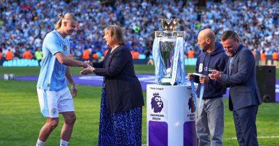 Man City chairman Khaldoon Al Mubarak delighted by what Premier League chair said after trophy lift
