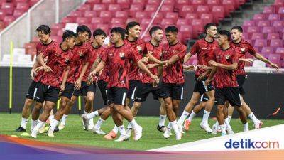 Intip Sesi Latihan Timnas Jelang Laga Melawan Irak - sport.detik.com - Indonesia