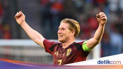 Kevin De-Bruyne - Axel Witsel - Leandro Trossard - Jan Vertonghen - De Bruyne Comeback ke Timnas Belgia: 100 Caps dan Bikin Gol - sport.detik.com - Montenegro