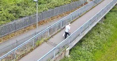 Last known image of gangster who escaped from jail as manhunt continues