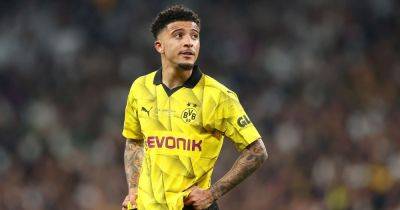 Borussia Dortmund fire clear message to Man United star Jadon Sancho after statement released