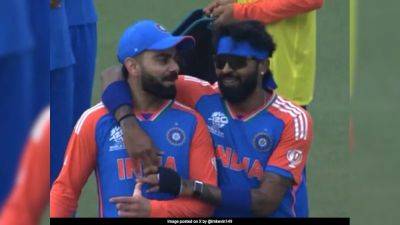 Virat Kohli - Hardik Pandya - "Purest Bond In Cricket": Fans Go Crazy Over Wholesome Virat Kohli-Hardik Pandya Moment During T20 World Cup - sports.ndtv.com - Ireland - New York - India - county Bond