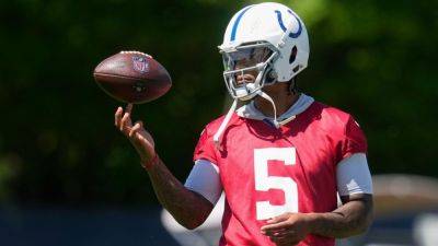 Joe Flacco - Anthony Richardson - Shane Steichen - Colts hold Anthony Richardson out of practice as precaution - ESPN - espn.com