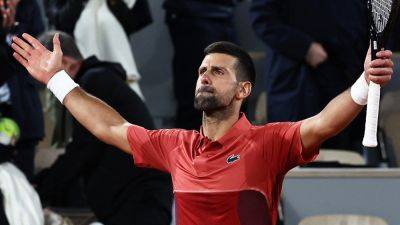Roland Garros - Roberto Carballes Baena - Francisco Cerundolo - Novak Djokovic provides surgery update after French Open injury, vows to return 'as soon as possible' - foxnews.com - France - Spain - Serbia - Argentina