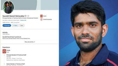 LinkedIn Profile Of Saurabh Netravalkar, USA's Match-Winner Against Pakistan, Goes Viral