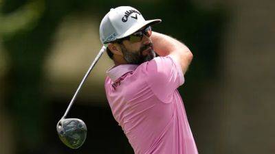 Canada's Hadwin leads after opening round at Memorial