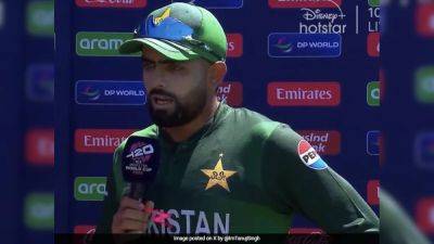 Babar Azam - T20 World Cup 2024: Babar Azam Minces No Words After Embarrassing Loss To USA, Blames... - sports.ndtv.com - Usa - Pakistan