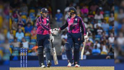 Richie Berrington Anchors Scotland To T20 World Cup Win Over Namibia - sports.ndtv.com - Scotland - Australia - Namibia - Barbados